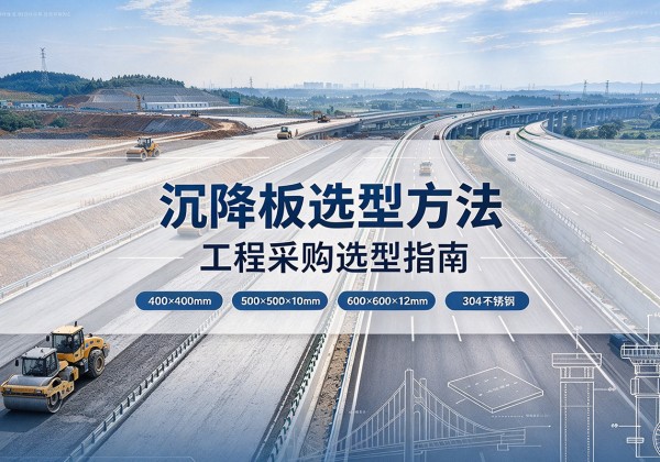 达坂城沉降板选择方法